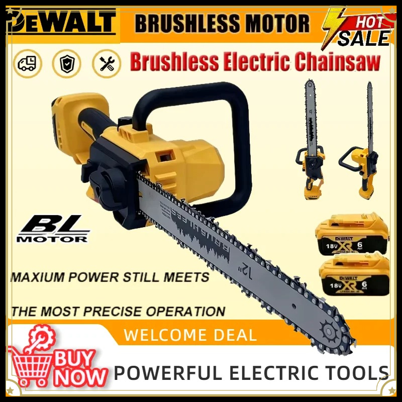 Einhell Power X Tools - DEWALT 20V Motosega a Batteria Brushless