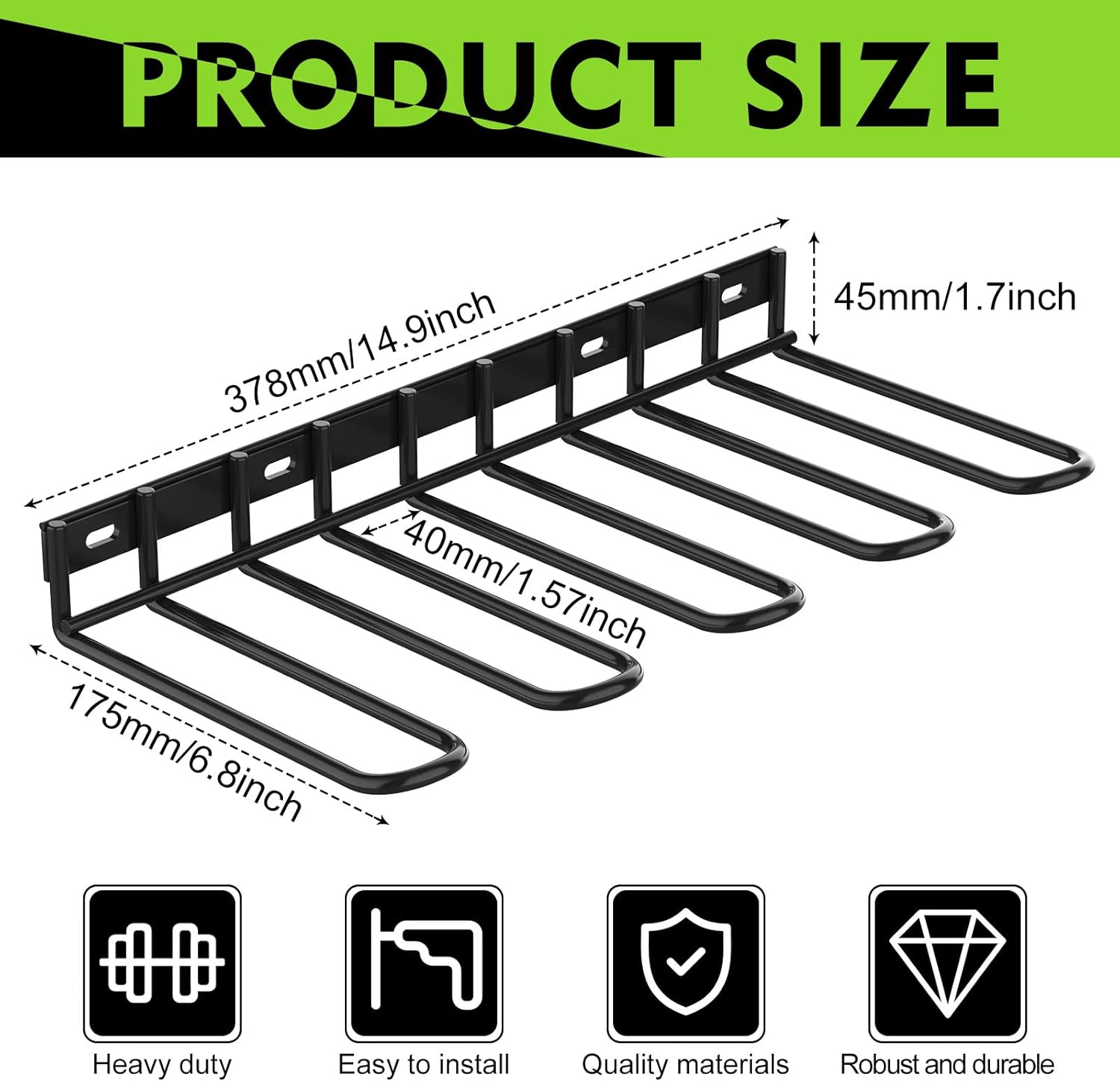 Power Tools Rack - Organizzatore per Utensili Elettrici VKKM, Supporto