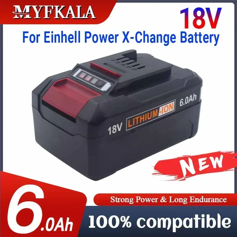 Power Xchange Tools - Batteria sostitutiva da 6000 mAh Batteria