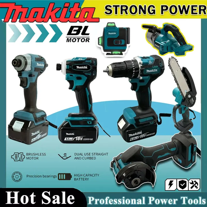 Impact Driver Cordless - Kit di utensili elettrici a batteria