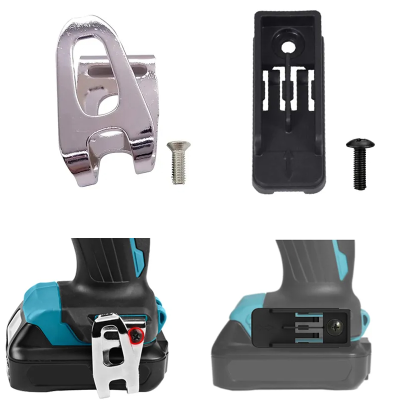 Power Tools Rack - Gancio per cintura portapunte con vite