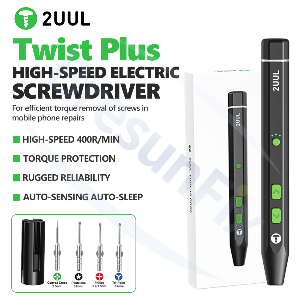 Power Tools Plus - Cacciavite elettrico 2UUL Twist Plus 400