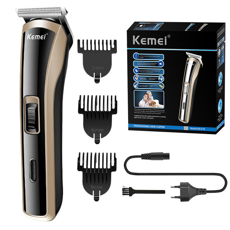 Power Xchange Tools - Kemei 418 tagliacapelli elettrico professionale ricaricabile
