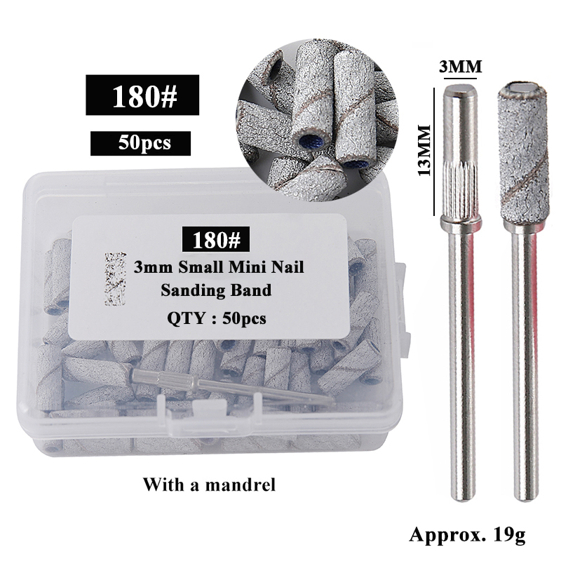 Power Tools Tool Box - 50 pz/scatola 3mm Mini Fasce Abrasive