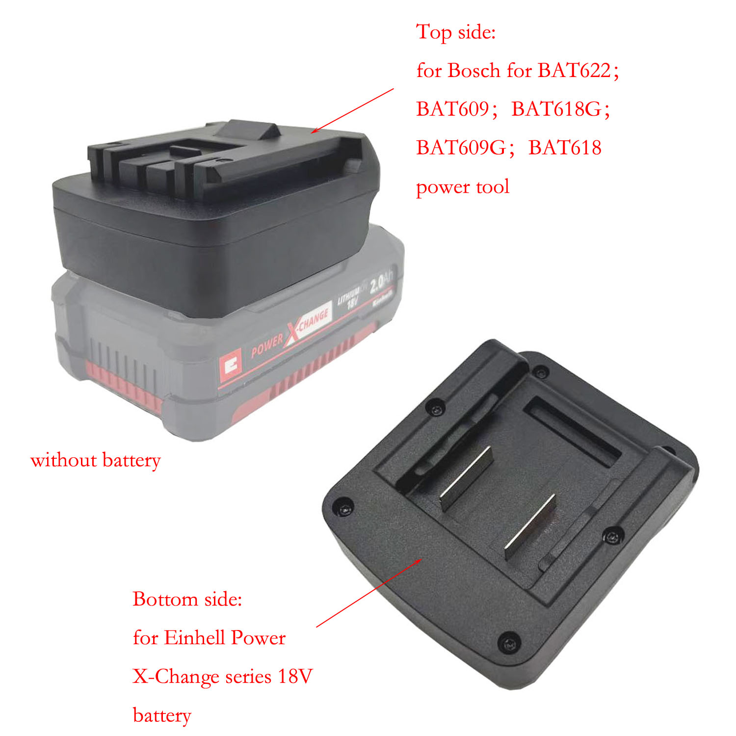 Power Xchange Tools - Convertitore adattatore batteria per batteria Einhell