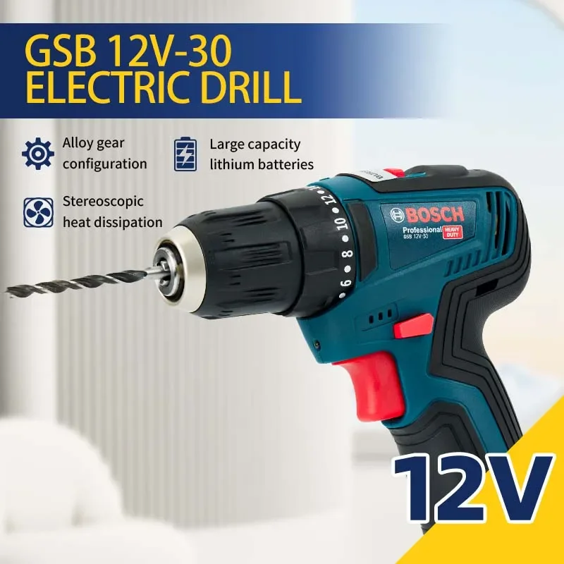 Bosch-GSB 12V-30 Professional  - Impact Driver Cordless recensione e prezzo