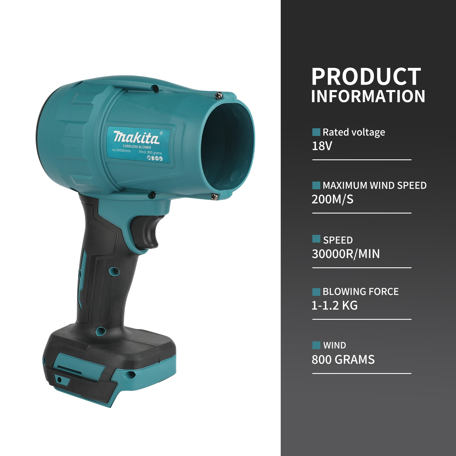 Soffiatore Turbo Makita 18V 30 - Power Tools Lowes recensione e prezzo