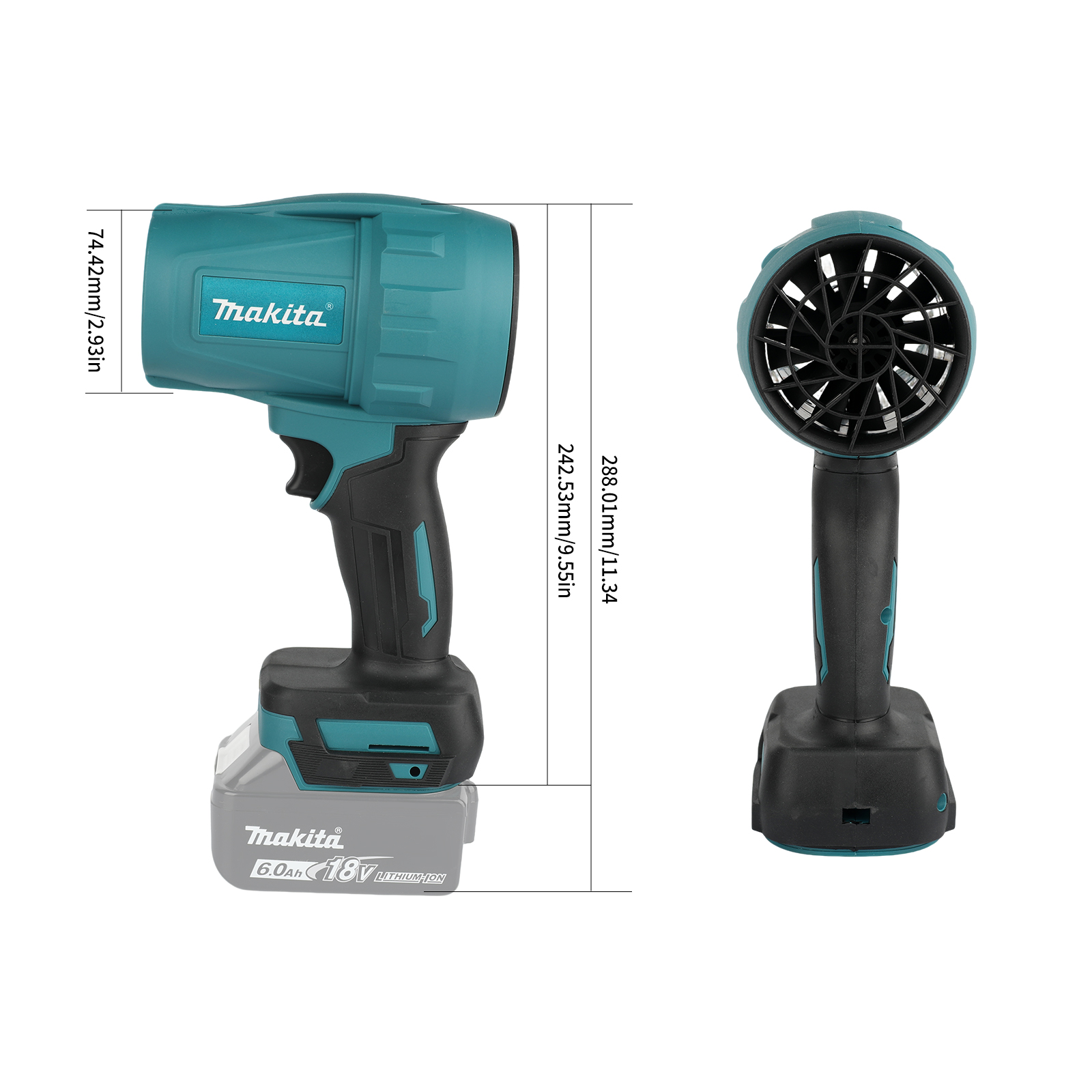 Soffiatore Turbo Makita 18V 30 - Power Tools Lowes recensione e prezzo